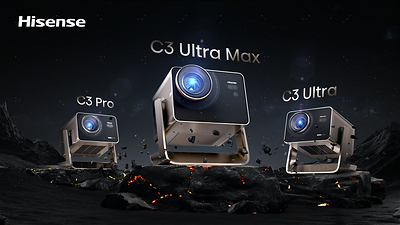 Hisense dévoile la nouvelle famille de projecteurs C3 pour le divertissement à domicile immersif