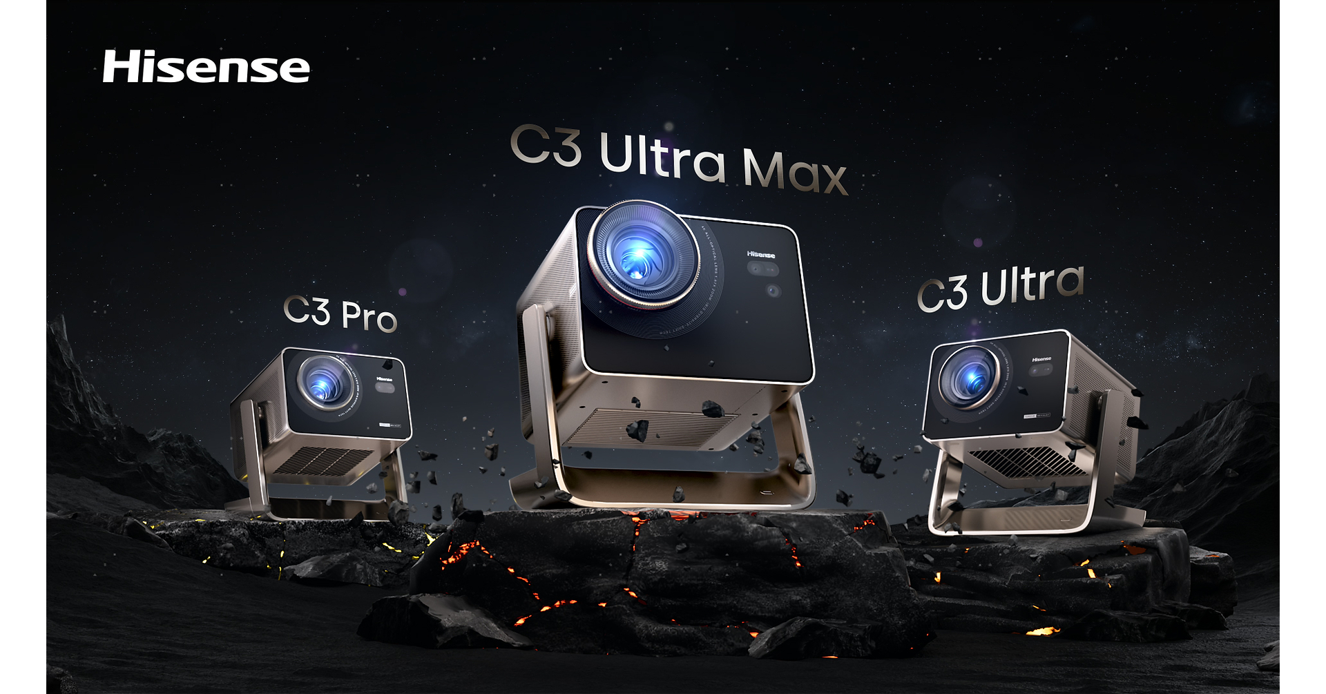 Hisense Luncurkan Seri Proyektor C3 Terbaru, Wujudkan "Home Entertainment" yang Imersif