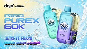 DOJO PUREX 60K Introduces Blast Edition: Five New Flavors for the World's First INSTA-JUICED™ Vape