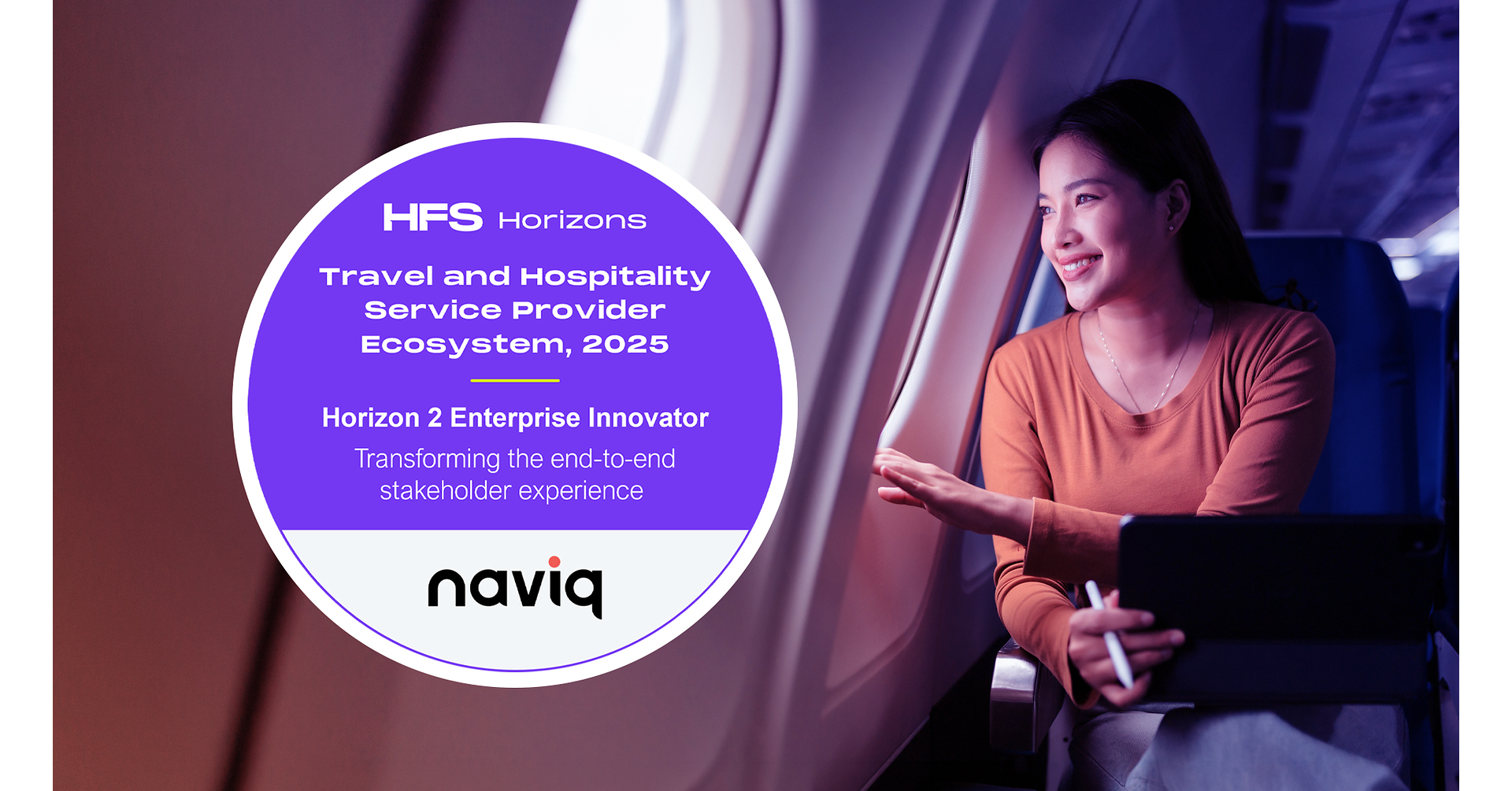 Naviq recognised by HFS Research as an Enterprise Innovator in travel transformation