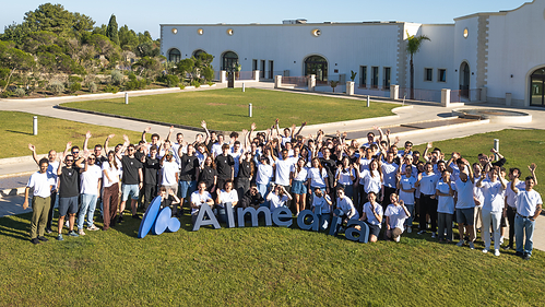 The Almedia team at the company's 2025 AKO. The company has funded every stage of its growth without external investment since 2020. The Almedia team at the company's 2025 AKO. The company has funded every stage of its growth without external investment since 2020.
