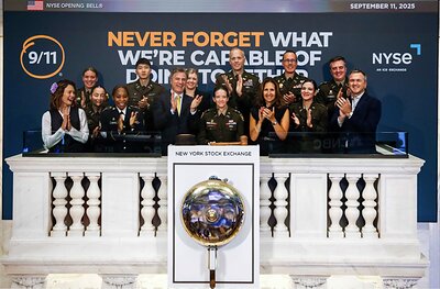 9/11 Day rang Opening Bell on September 11, 2025 This image opens in the lightbox