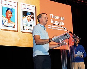 Tom Ruggie's 1952 Topps Autographed Collection Named 2026 PSA Baseball Set of the Year