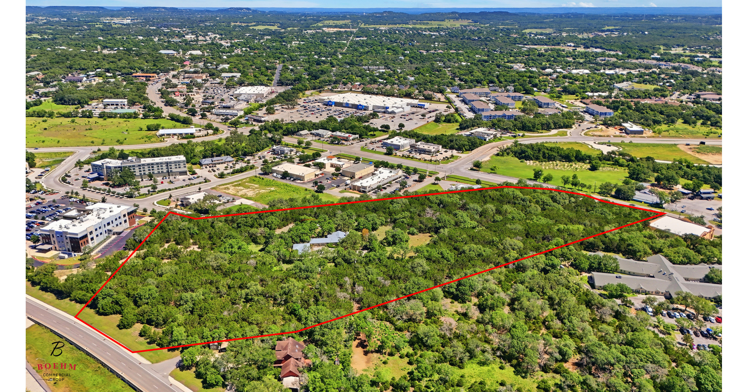 Boehm Commercial Group Announces Premier $4.9M Commercial Land Listing in Boerne's High-Growth Corridor