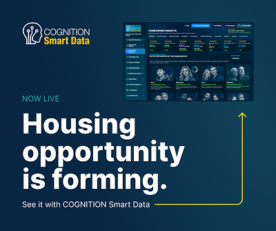 Green Builder Media Launches COGNITION Smart Data to Reveal Where Housing Market Opportunity Is Forming