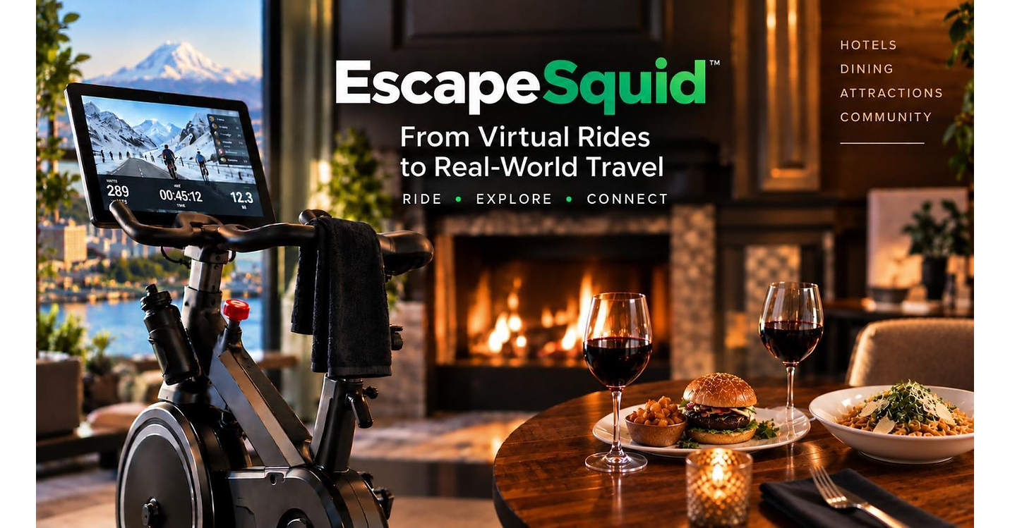 EscapeSquid Pursues $2.5 Million Seed Round to Scale Virtual-to-Destination Fitness and Travel Platform