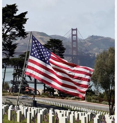 San Francisco National Cemetery at Presidio. Gilbert M. Esparza (1916 - 1989). U.S. Army.
