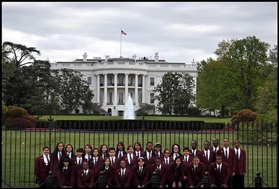 The Highbridge Voices Visit The White House. Photo: Bruno Casolari. All Rights Reserved.
