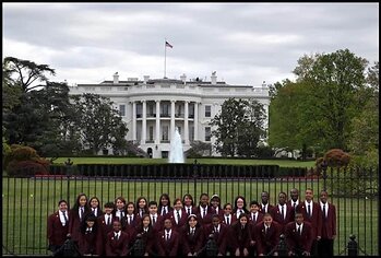 The Highbridge Voices Visit The White House. Photo: Bruno Casolari. All Rights Reserved.