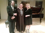 The Vatical Artist Guillermo Esparza with the legendary concert pianist Oxana Yablonskaya and her Juilliard School student and graduate Maria Stalin-Andriasova. All Rights Reserved.