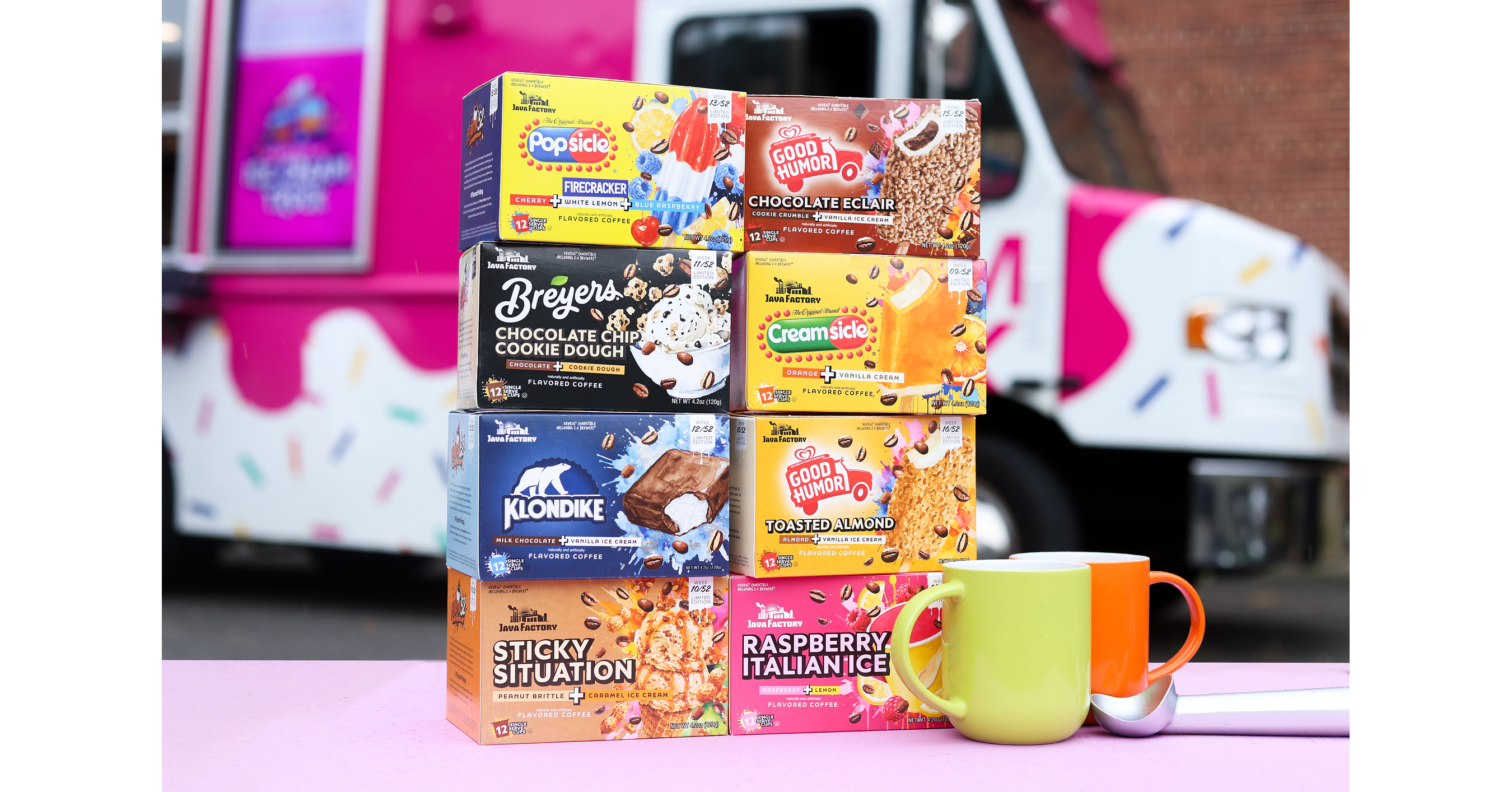 Klondike®, Good Humor® and Popsicle® Are Coming to Coffee Through Java Factory's Flavor52