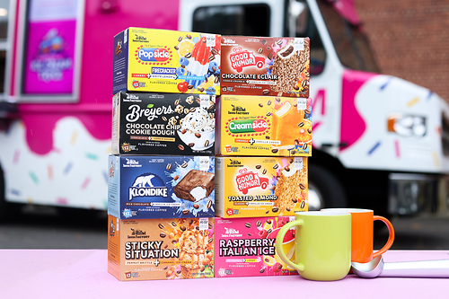 Java Factory's Flavor52 Ice Cream Truck Season features coffees inspired by frozen treat favorites including Creamsicle, Breyers, Klondike, Popsicle and Good Humor, alongside original Java Factory creations. The collection is part of the brand's yearlong rollout of 52 new coffee flavors over 52 consecutive weeks. Java Factory's Flavor52 Ice Cream Truck Season features coffees inspired by frozen treat favorites including Creamsicle, Breyers, Klondike, Popsicle and Good Humor, alongside original Java Factory creations. The collection is part of the brand's yearlong rollout of 52 new coffee flavors over 52 consecutive weeks.