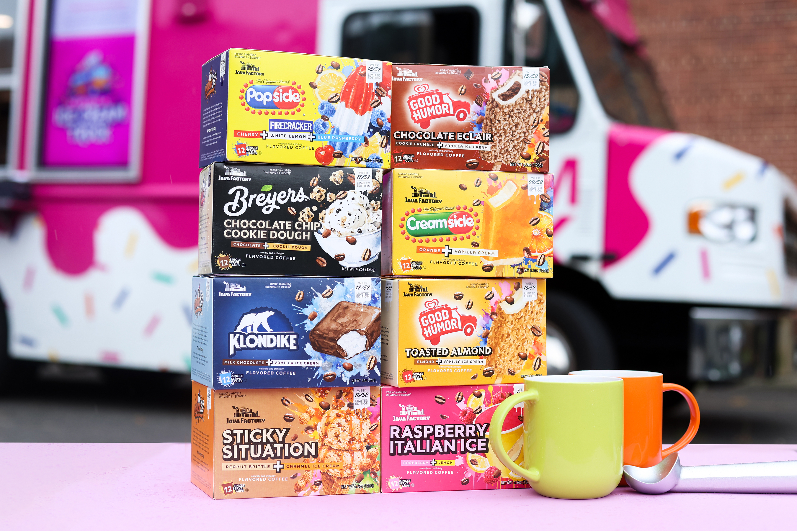 Klondike®, Good Humor® and Popsicle® Are Coming to Coffee Through Java Factory's Flavor52