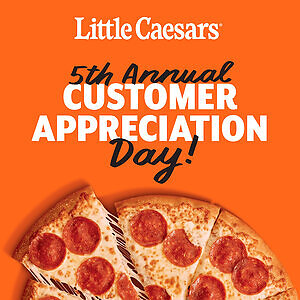 Little Caesars Canada Marks Fifth Customer Appreciation Day with $5 Pizzas