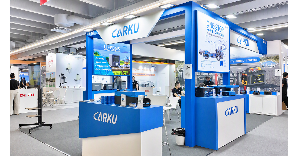 CARKU präsentierte auf der Automechanika Frankfurt 2026 Natrium-Ionen-Produkte der nächsten Generation