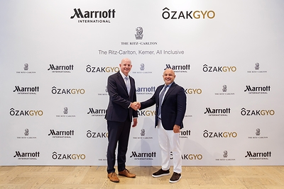 MARRIOTT INTERNATIONAL AND ÖZAK GYO SIGN AGREEMENT TO OPEN A RITZ-CARLTON RESORT WITHIN TÜRKİYE’S PREMIERE SEAFRONT DESTINATION OF KEMER, ANTALYA