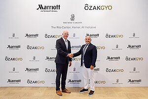 MARRIOTT INTERNATIONAL AND ÖZAK GYO SIGN AGREEMENT TO OPEN A RITZ-CARLTON RESORT WITHIN TÜRKİYE'S PREMIERE SEAFRONT DESTINATION OF KEMER, ANTALYA