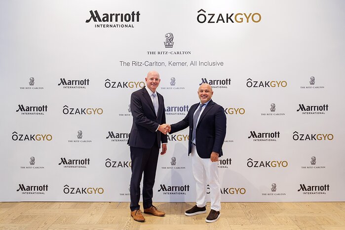 MARRIOTT INTERNATIONAL AND ÖZAK GYO SIGN AGREEMENT TO OPEN A RITZ-CARLTON RESORT WITHIN TÜRKİYE'S PREMIERE SEAFRONT DESTINATION OF KEMER, ANTALYA