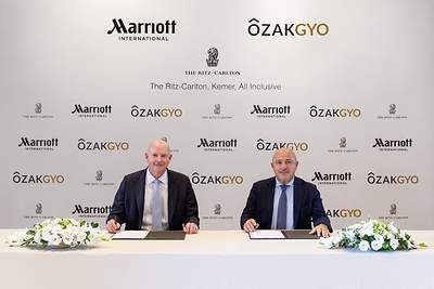 MARRIOTT INTERNATIONAL AND ÖZAK GYO SIGN AGREEMENT TO OPEN A RITZ-CARLTON RESORT WITHIN TÜRKİYE’S PREMIERE SEAFRONT DESTINATION OF KEMER, ANTALYA MARRIOTT INTERNATIONAL AND ÖZAK GYO SIGN AGREEMENT TO OPEN A RITZ-CARLTON RESORT WITHIN TÜRKİYE’S PREMIERE SEAFRONT DESTINATION OF KEMER, ANTALYA