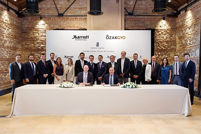 MARRIOTT INTERNATIONAL AND ÖZAK GYO SIGN AGREEMENT TO OPEN A RITZ-CARLTON RESORT WITHIN TÜRKİYE’S PREMIERE SEAFRONT DESTINATION OF KEMER, ANTALYA MARRIOTT INTERNATIONAL AND ÖZAK GYO SIGN AGREEMENT TO OPEN A RITZ-CARLTON RESORT WITHIN TÜRKİYE’S PREMIERE SEAFRONT DESTINATION OF KEMER, ANTALYA