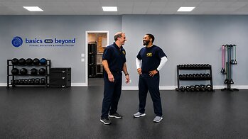 Dan DeFigio with Fitness Trainer