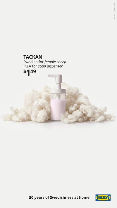 IKEA Canada celebrates 50 years of life at home with new campaign, You Give It Meaning. New creative puts a playful spotlight on the Swedish product names and the everyday moments that make them meaningful
