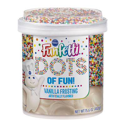 Funfetti® Brings More Joy to Every Bite with New Dots of Fun Vanilla Frosting