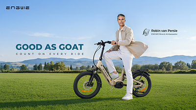 ENGWE Names Football Legend Robin van Persie as Brand Ambassador Ahead of Car-Free Day