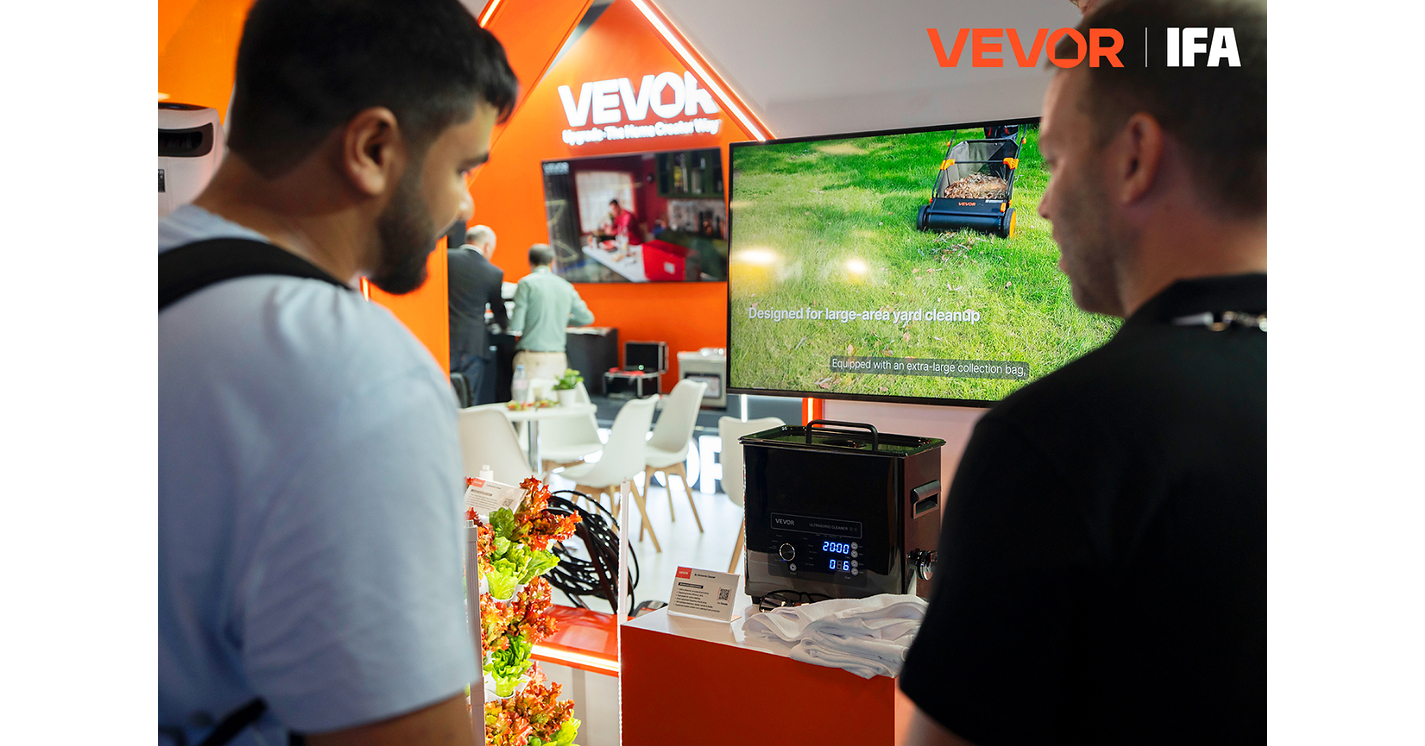VEVOR Concludes IFA Berlin 2026 Debut, Looks Ahead to Further European Expansion