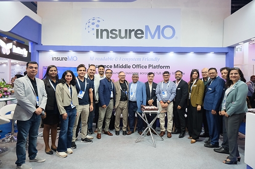 Protec and insureMO celebrate the collaboration within insureMO’s booth at Global Fintech Festival 2026 in Mumbai Protec and insureMO celebrate the collaboration within insureMO’s booth at Global Fintech Festival 2026 in Mumbai