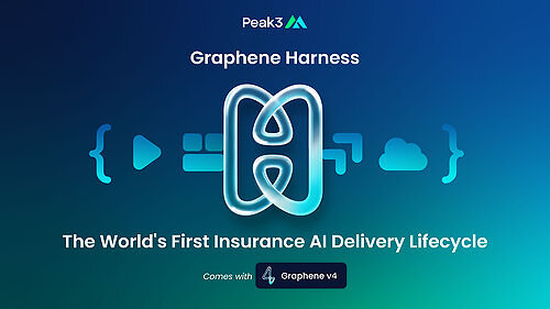 Peak3 launches Graphene Harness, the world’s first global Insurance AI Delivery Lifecycle. Peak3 launches Graphene Harness, the world’s first global Insurance AI Delivery Lifecycle.