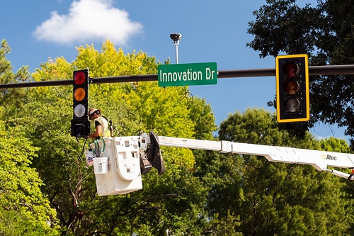LEOTEK has completed the deployment of its Interlux AI Traffic Signal System at Curiosity Lab in Peachtree Corners, Georgia.