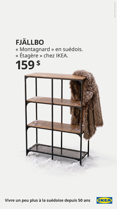 IKEA Canada célèbre 50 ans de vie à la maison avec une nouvelle campagne marketing. La nouvelle campagne célèbre avec humour les noms d’articles suédois et les histoires de vie qui se cachent derrière eux.