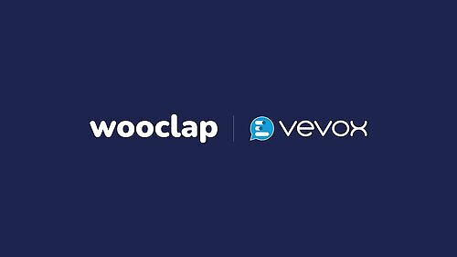 Wooclap acquires Vevox to build the world's leading active learning platform for live training & classes. Wooclap acquires Vevox to build the world's leading active learning platform for live training & classes.