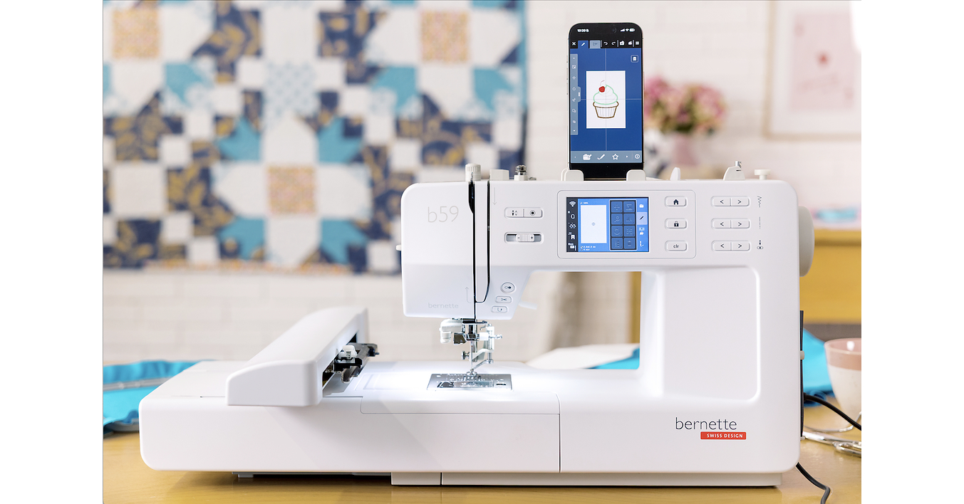 BERNINA of America Introduces a Simpler Path Into Embroidery With the bernette 59
