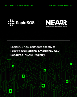 RapidSOS now connects directly to PulsePoint's National Emergency AED + Resource Registry.