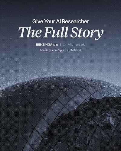 Benzinga and Edgebot Establish Data Relationship to Bring Real-Time Market News to AlphaLab