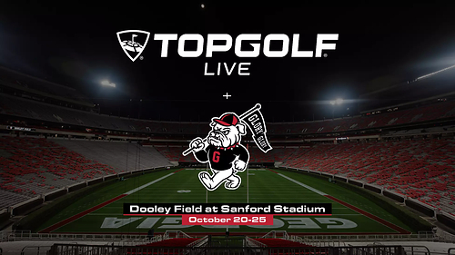 TOPGOLF ANNOUNCES STADIUM SERIES WITH FIRST EVENT KICKING OFF WITH GLORY GLORY AT THE UNIVERSITY OF GEORGIA TOPGOLF ANNOUNCES STADIUM SERIES WITH FIRST EVENT KICKING OFF WITH GLORY GLORY AT THE UNIVERSITY OF GEORGIA