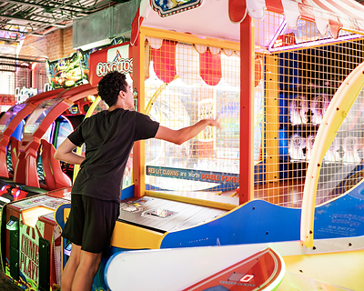 Massive redemption arcade. 