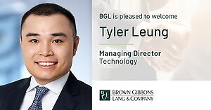 BGL Welcomes Tyler Leung as Managing Director in Technology Investment Banking