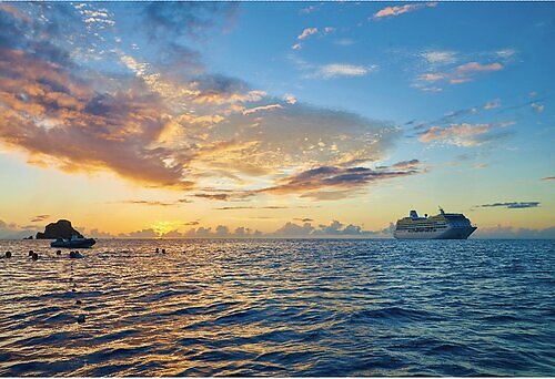 Oceania Cruises, navegação no Caribe. 