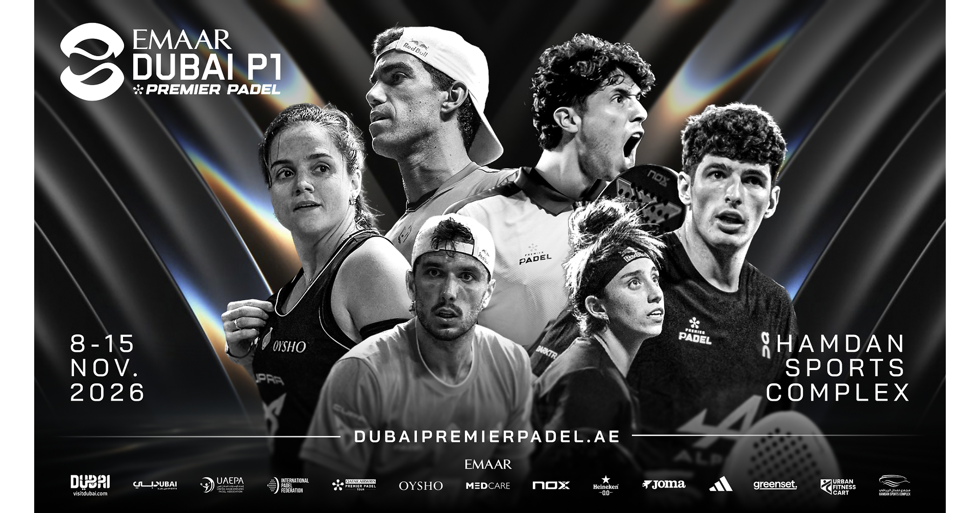 Dubai Premier Padel P1 Announces Emaar as Title Partner