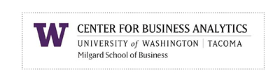 University of Washington Tacoma Center for Business Analytics