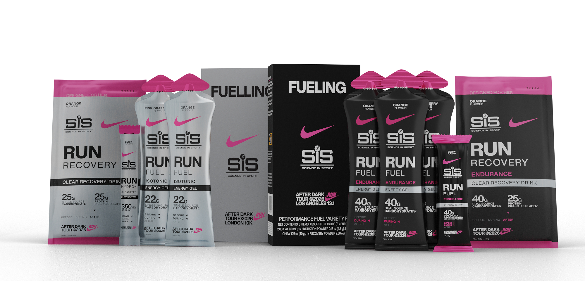 SCIENCE IN SPORT NAMED OFFICIAL PERFORMANCE FUEL AND HYDRATION PARTNER FOR NIKE AFTER DARK TOUR