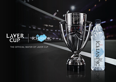 Icelandic Glacial Returns as Official Water of Laver Cup for Second Consecutive Year