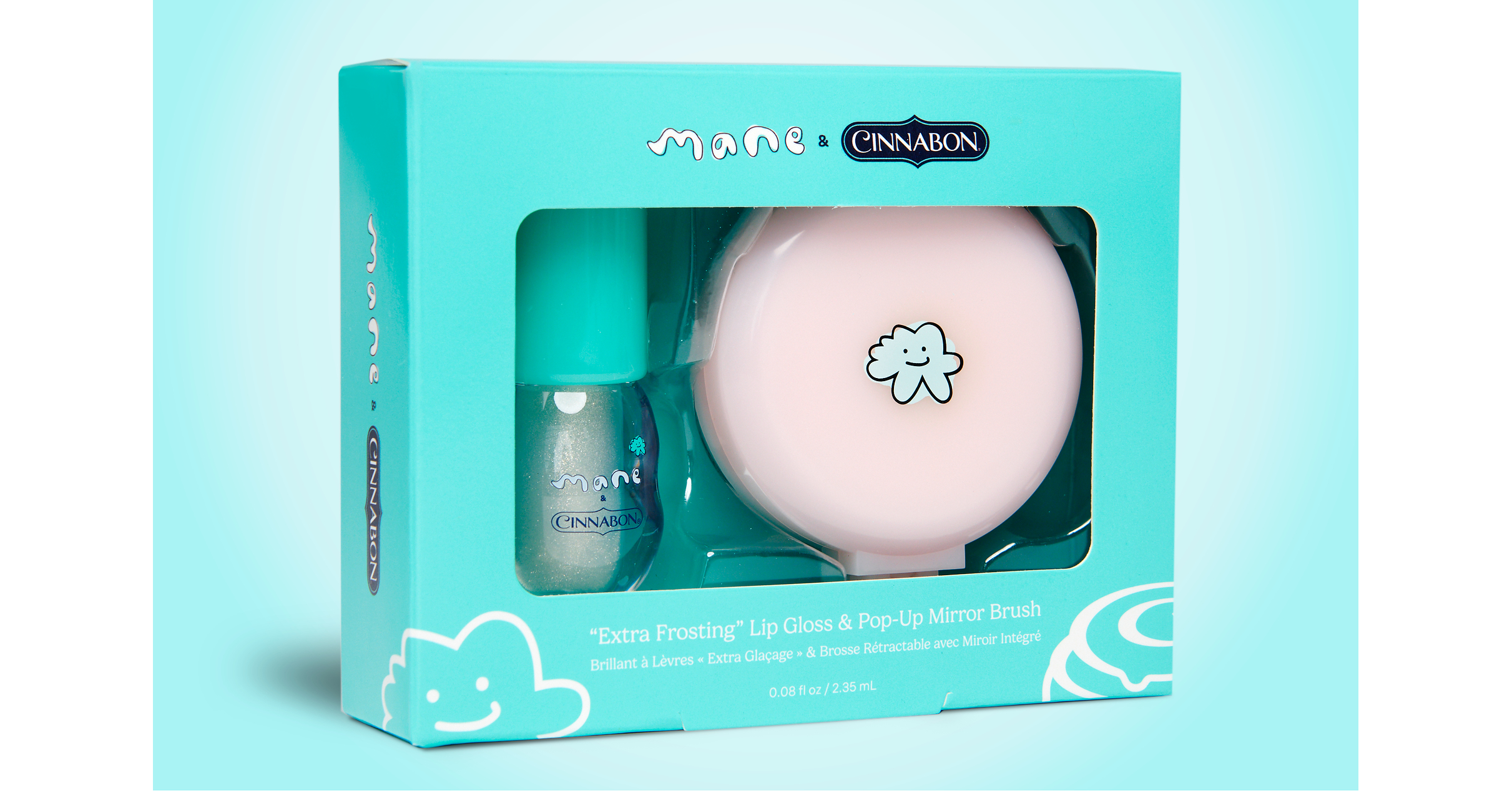 MANE AND CINNABON® JOIN FORCES TO LAUNCH A SWEET, LIMITED-EDITION LIP GLOSS BEAUTY KIT