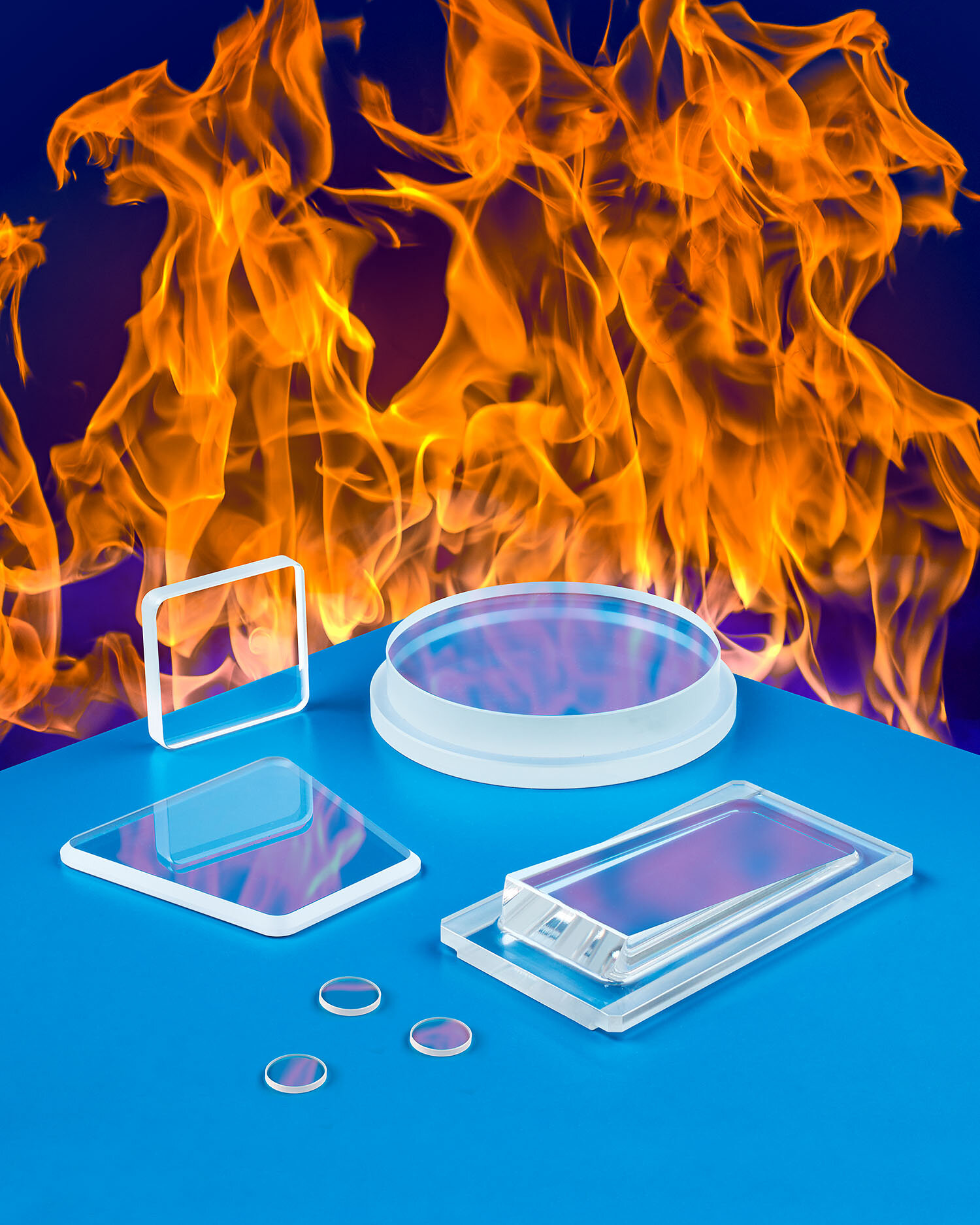 SAPPHIRE LENSES &amp; WINDOWS FOR HIGH TEMPERATURE APPLICATIONS