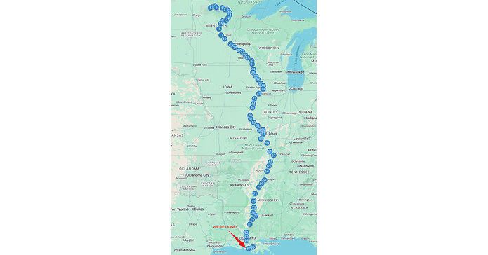 Learning on the Mississippi River - Never Too Old for a Big Adventure