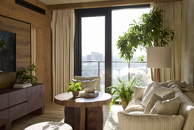 Lake One Bedroom Suite at 1 Hotel Austin Credit: Mikkel Vang