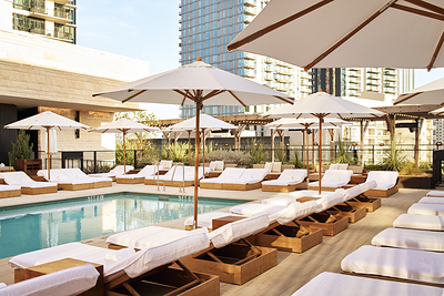 Pool at 1 Hotel Austin Credit: Mikkel Vang